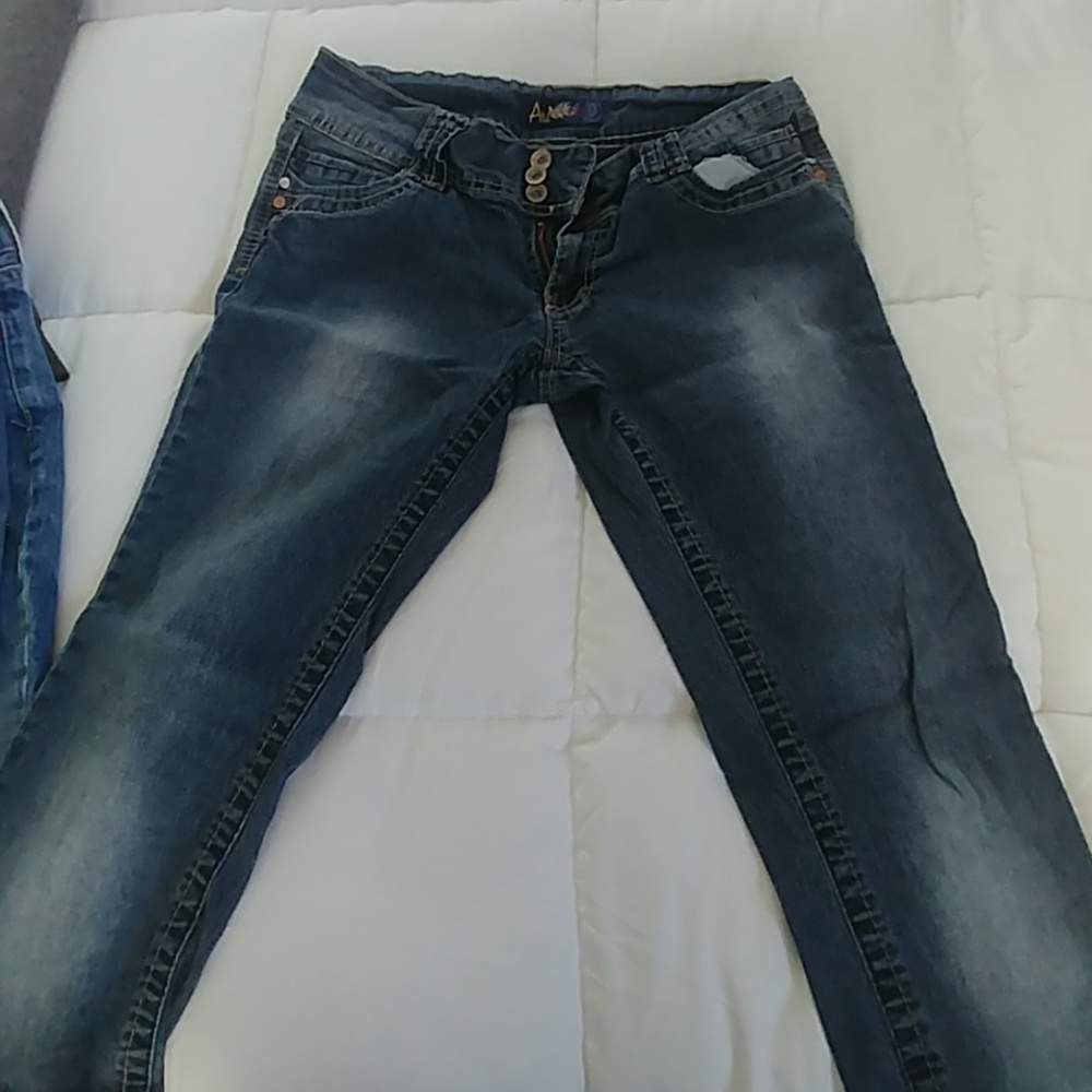 Angels blue jeans stretch